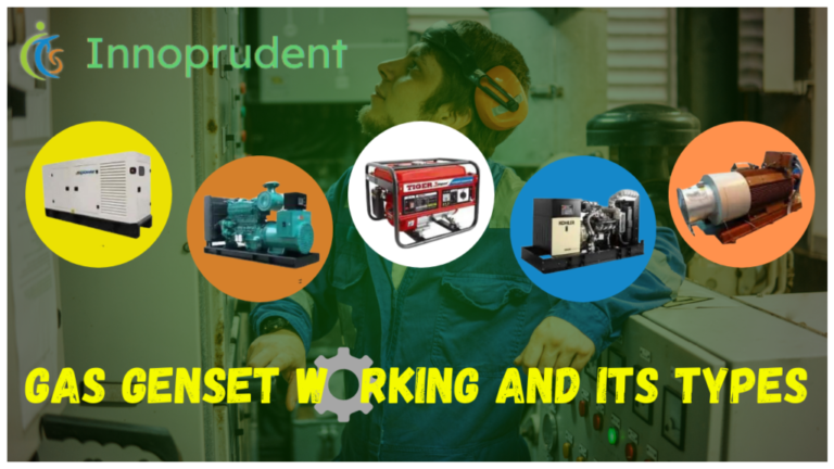 gas gensets working and its types