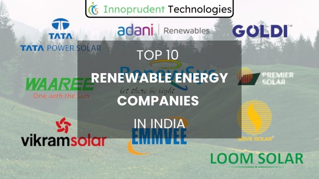 RENEWABLE ENERGY COMPANIES IN INDIA