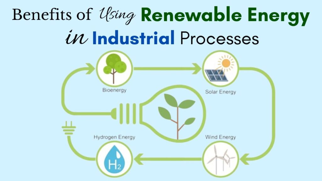 Benefits of Using Renewable Energy in Industrial Processes